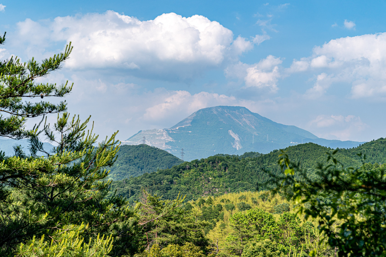 伊吹山を絶景観覧