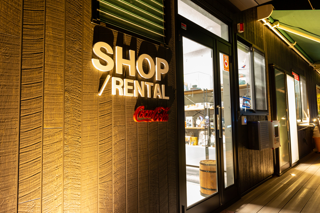 SHOP／RENTAL外観