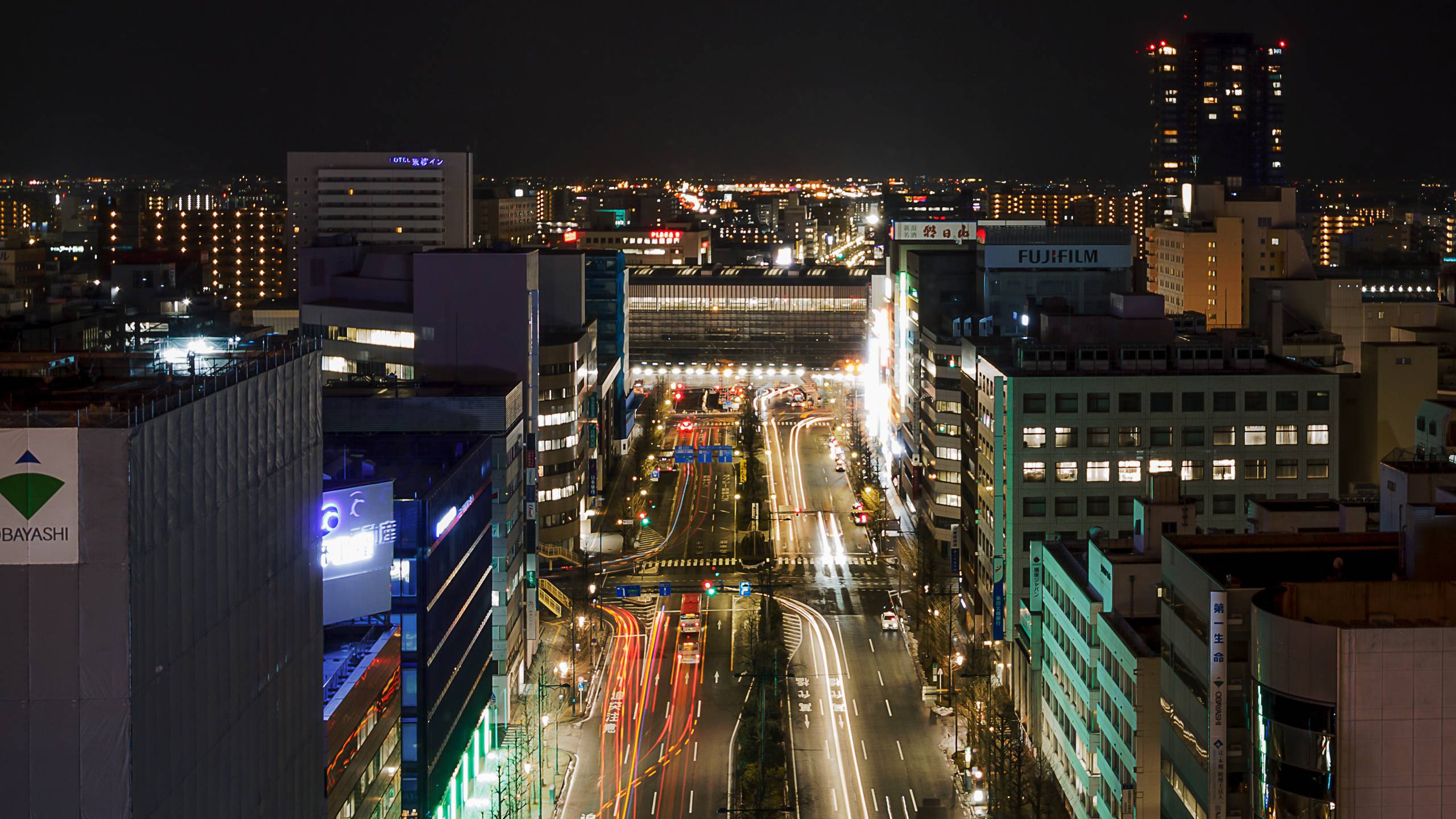 高層階からの夜景