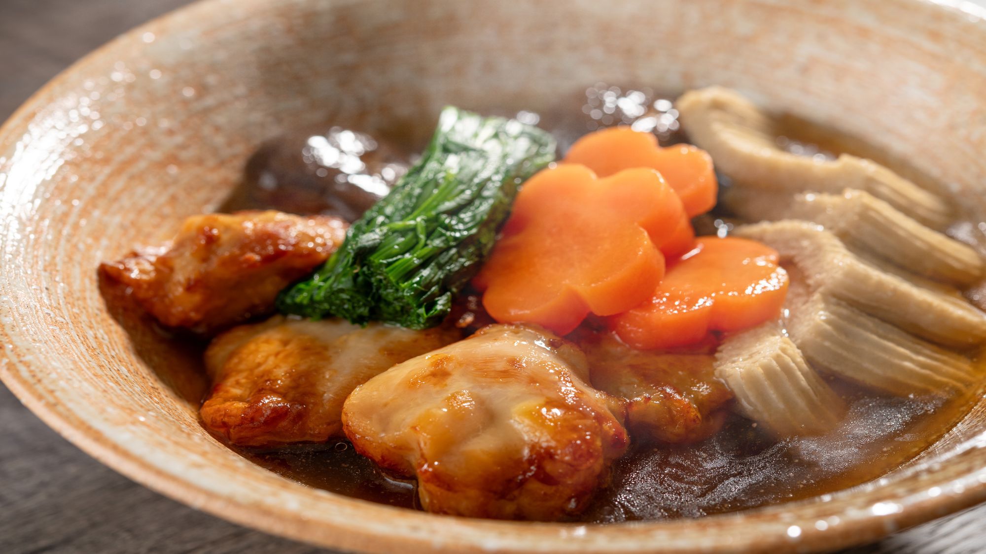 朝食ビュッフェ治部煮