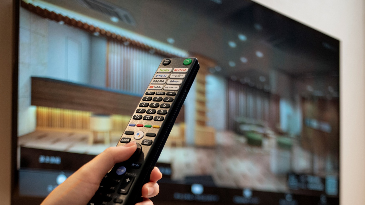 スマートテレビ※イメージ（一部客室）