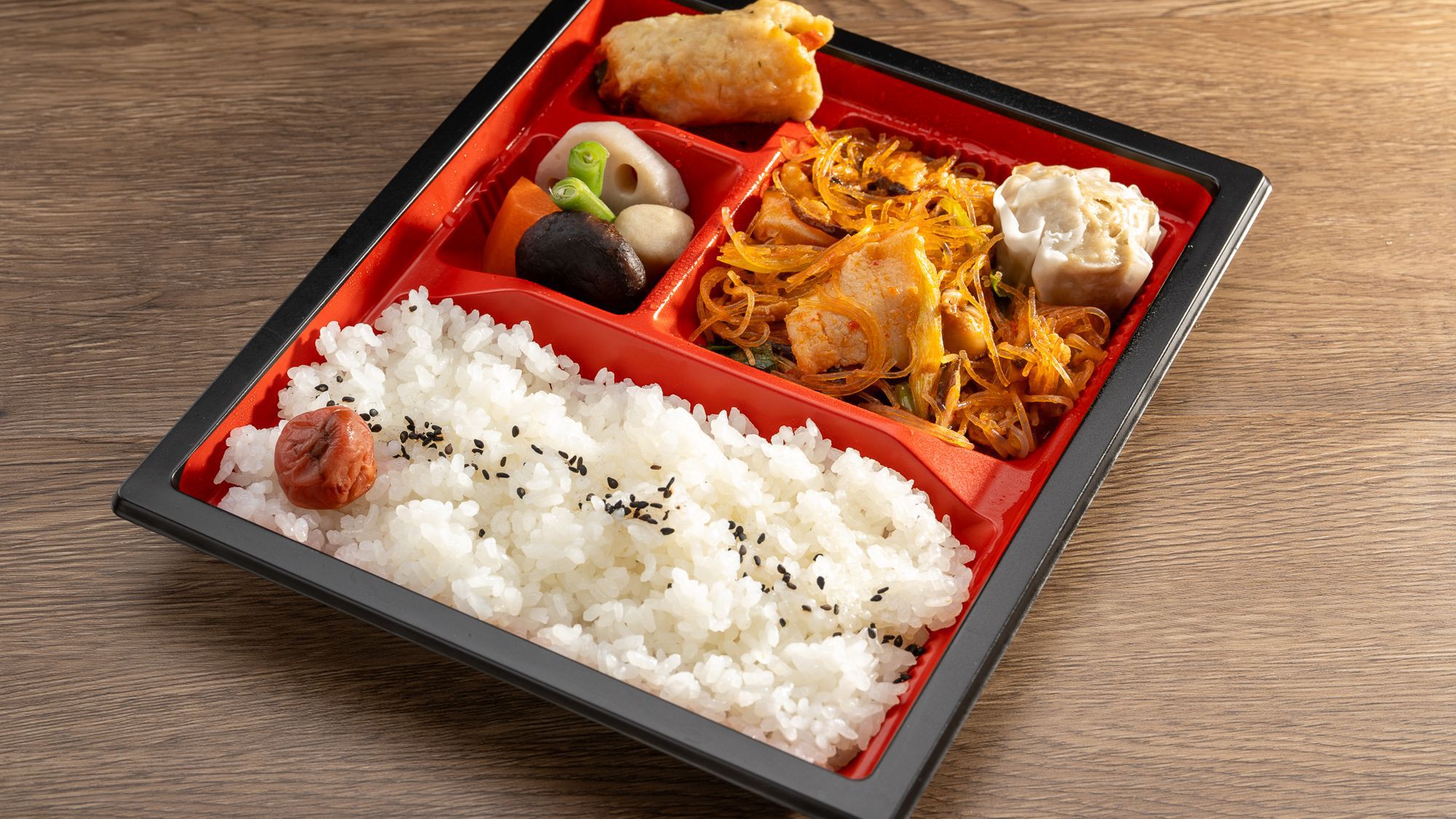 麻婆春雨弁当