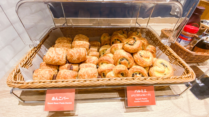 【無料朝食サービス】パンイメージ1