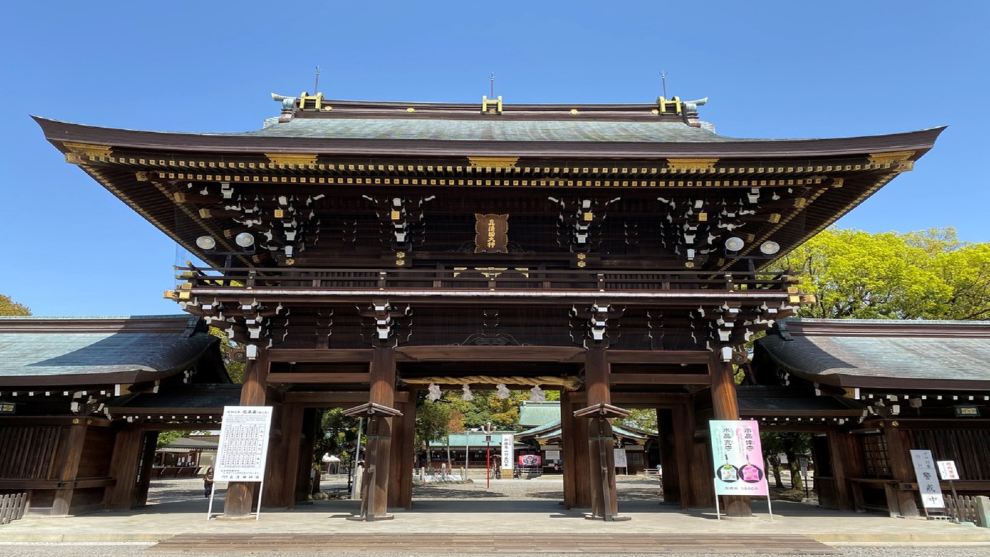 真清田神社ホテルから徒歩15分/約1㎞