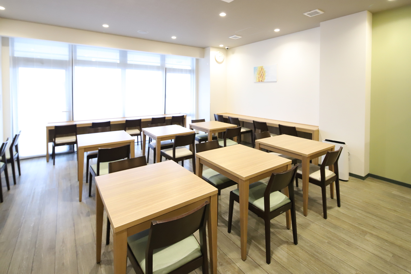 [朝食会場]