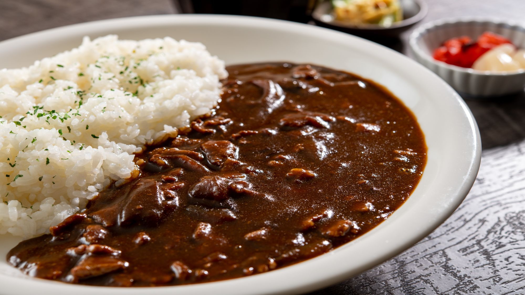 ランチ「みなとのポークカレー」