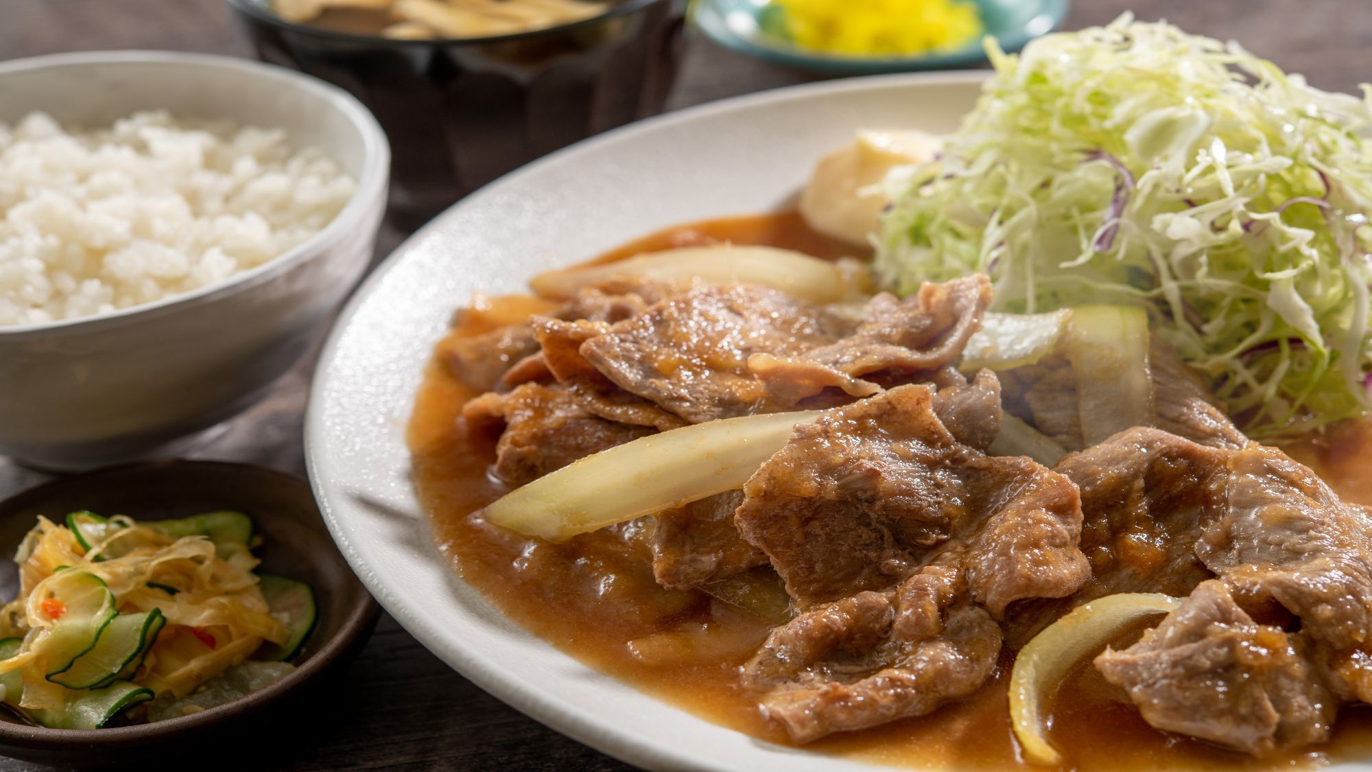 ランチ「豚生姜焼き定食」