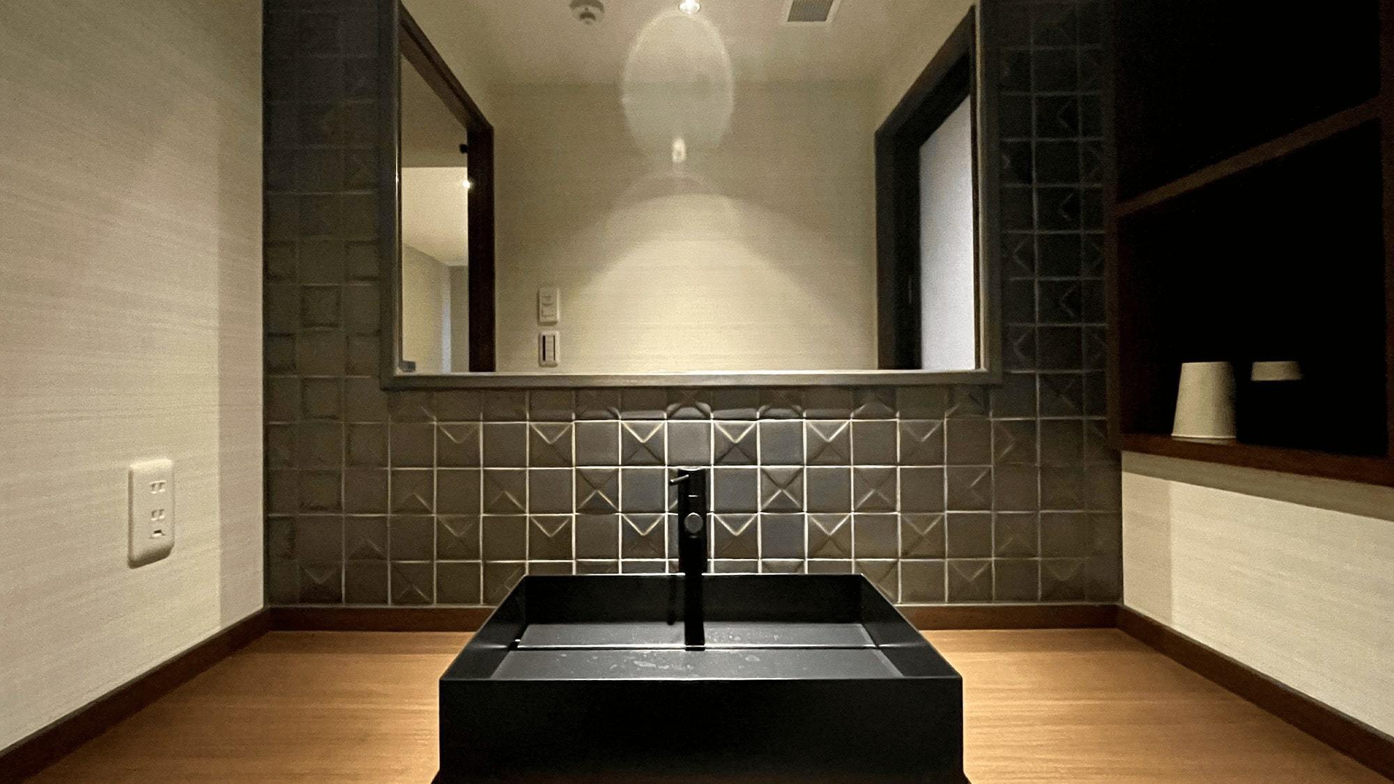 【全客室】独立型洗面スペース