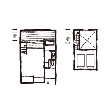 蔵部屋タイプ間取り