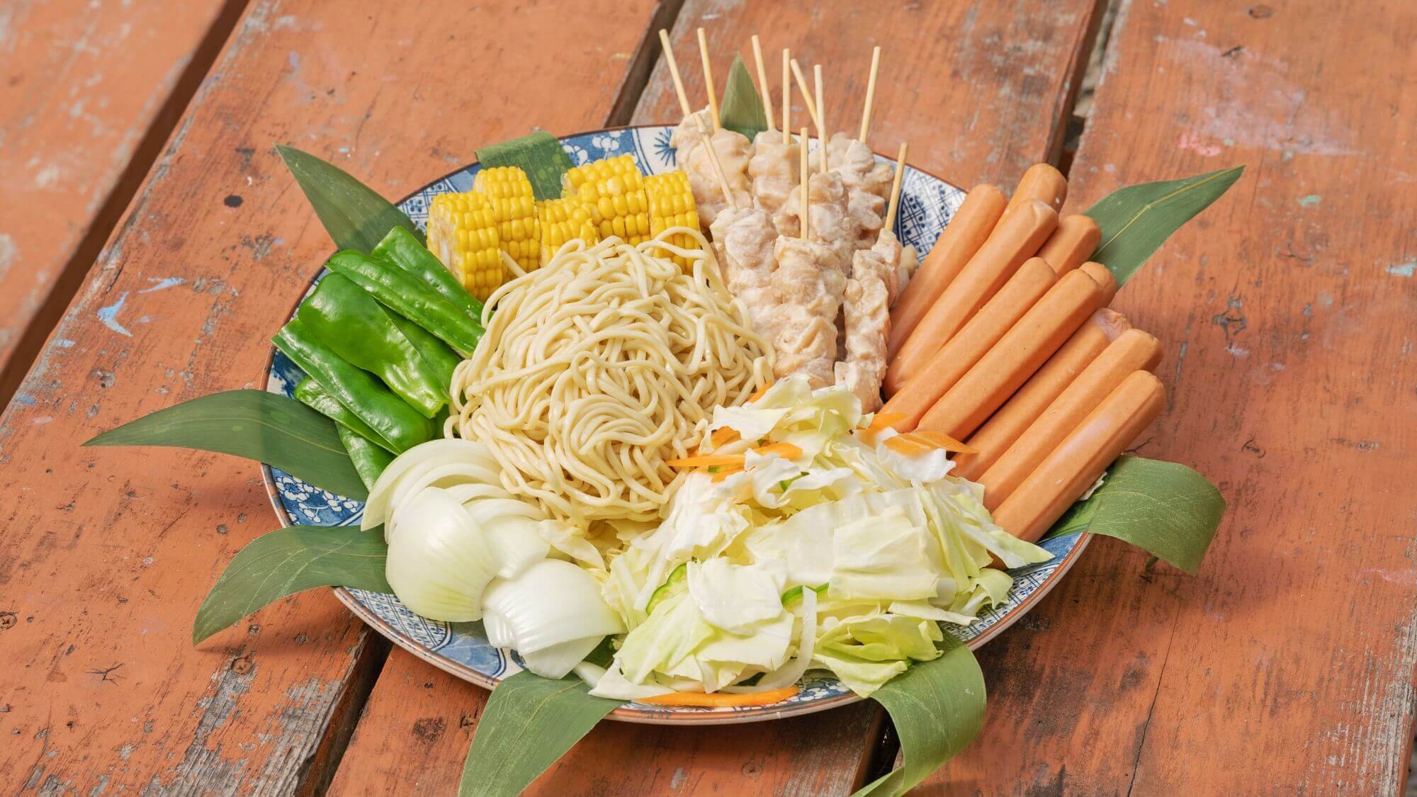 BBQセット野菜盛り※写真は5人前です