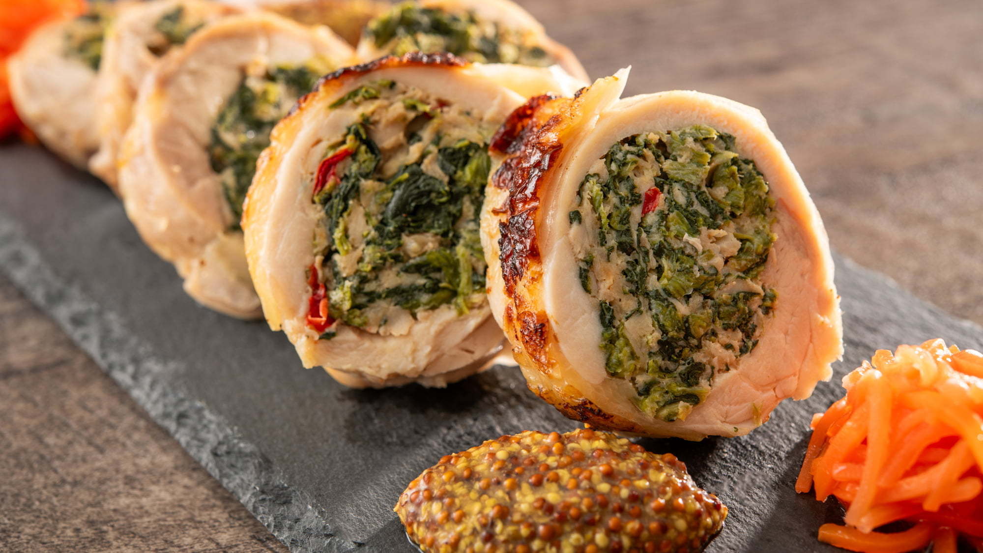 【夕食ビュッフェ】秋メニュー 野菜たっぷりガランティーヌ