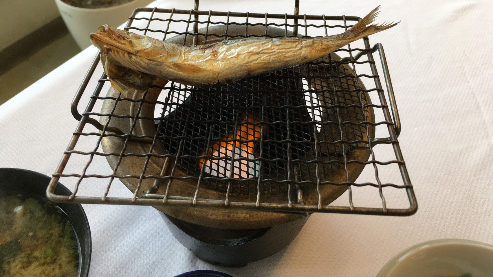 焼きたてだから更に美味しい！イワシの干物
