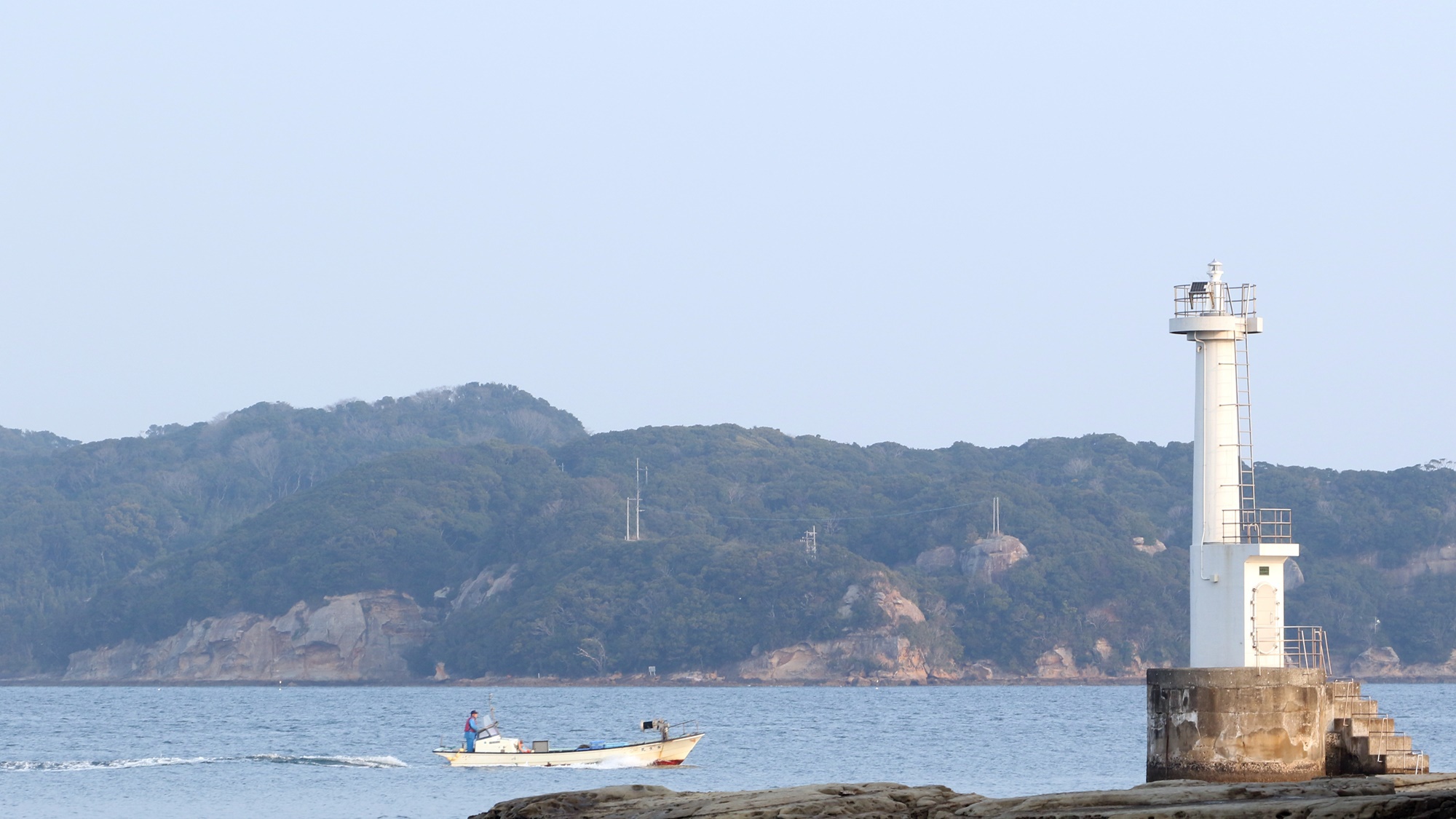 福島海岸：静かな風景を眺めながら…;