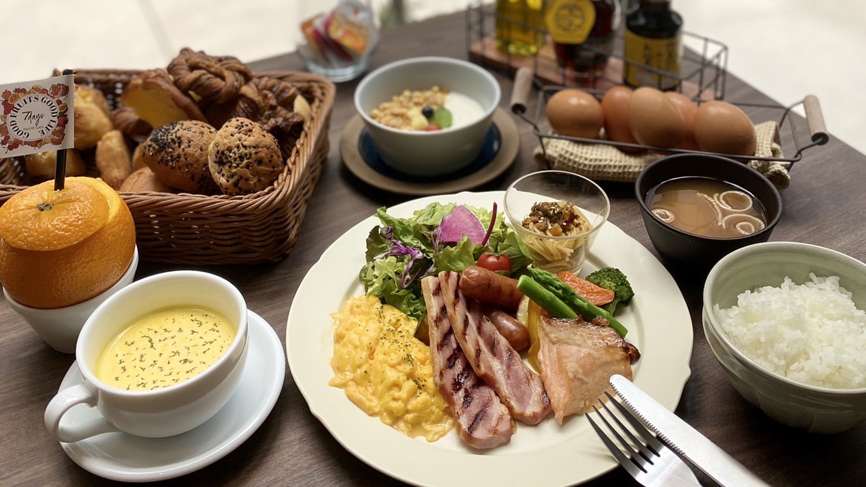 アパホテル〈金沢中央〉 朝食レストラン「ALLYs」【楽天トラベル】