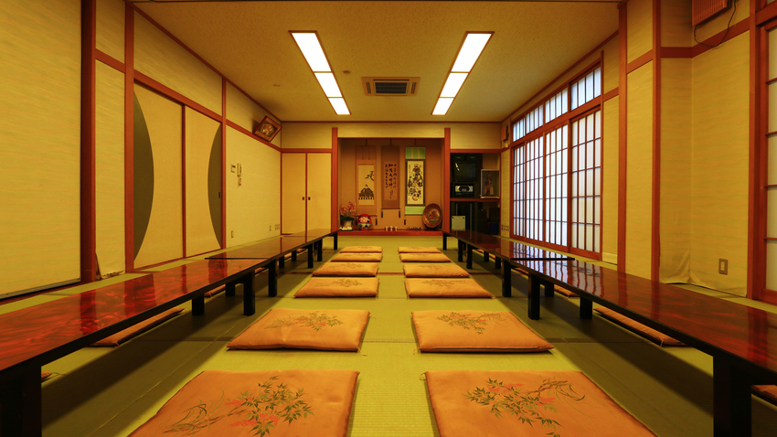 【広間】【広間】朝食・夕食はこちらで提供いたします