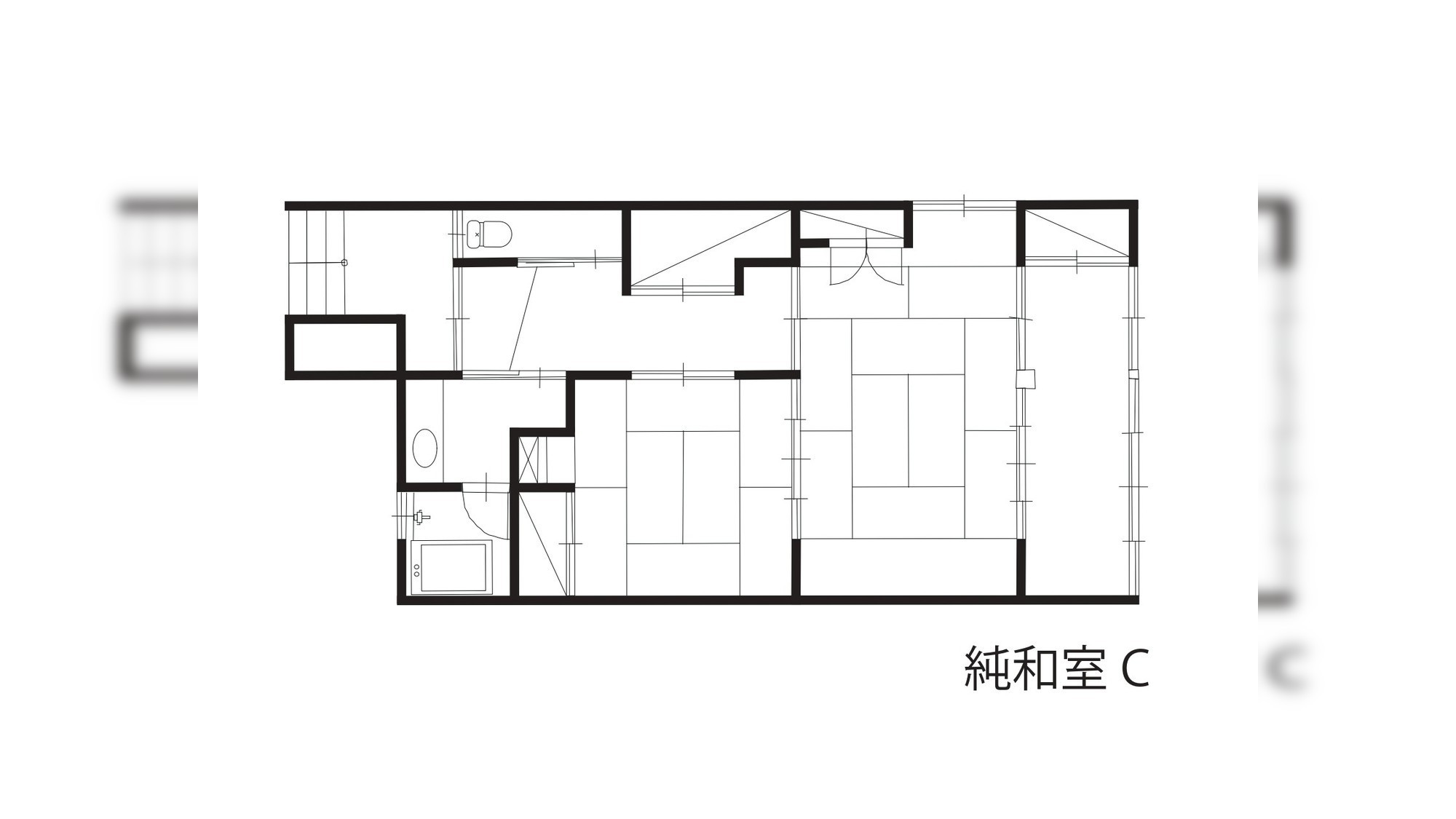 純和室「Cタイプ」間取り