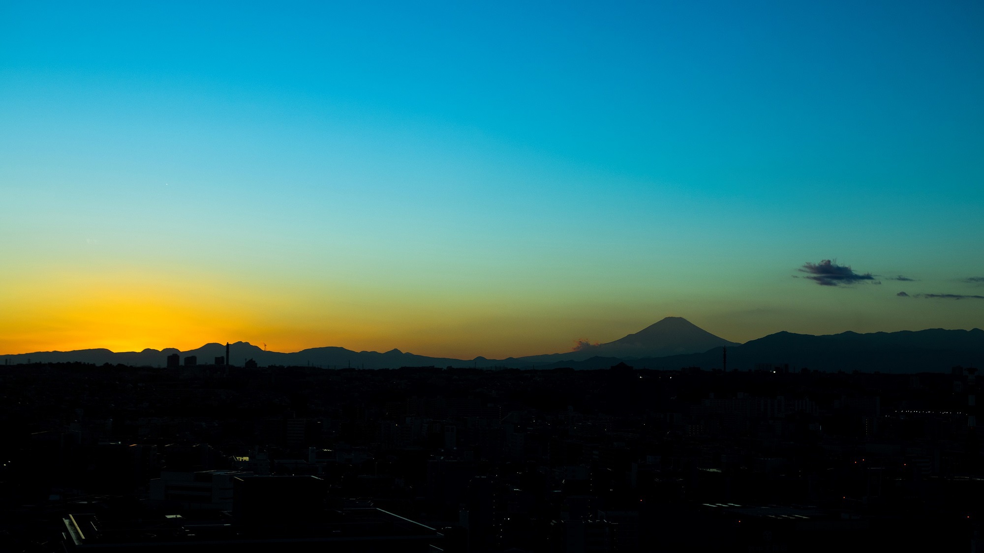 夕焼け（イメージ）