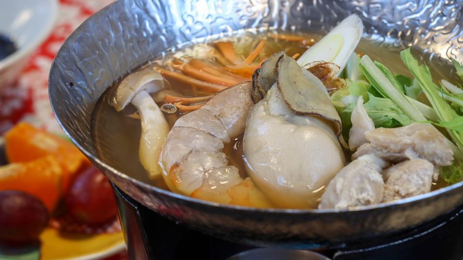 ＃料理海鮮鍋季節により海鮮の内容が変わります