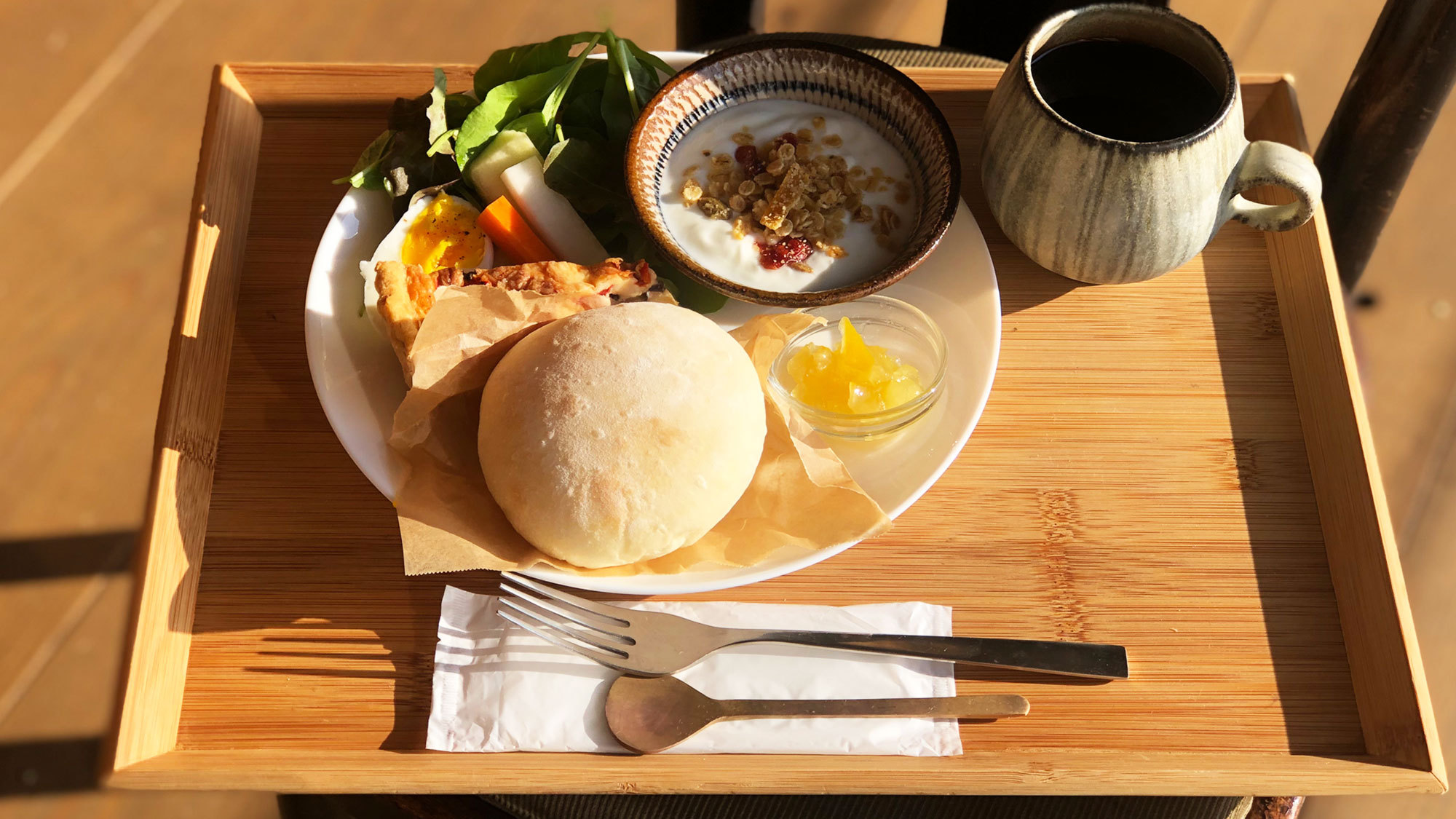 【朝食】モーニングプレート