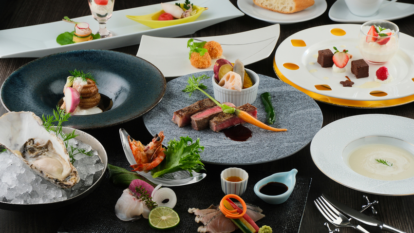 【プレミアムコース】2024年冬〜春のお料理イメージ