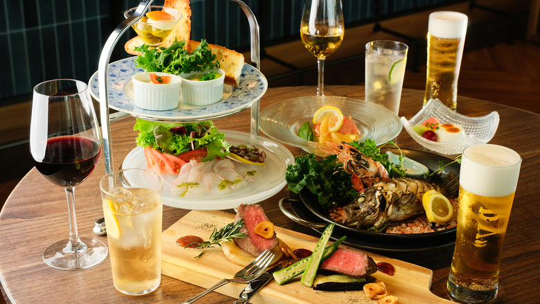 【駅ビアホール-料理イメージ】＜120分フリードリンク付＞期間限定で開催！グルメ派必見の贅沢コース