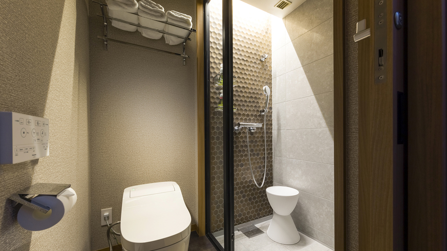 客室内シャワーブースダブル/スーペリア・クイーン/バンクベッドルーム