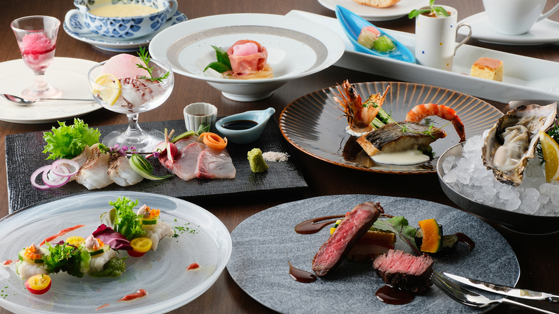 【プレミアムコース】2024年春〜夏のお料理イメージ