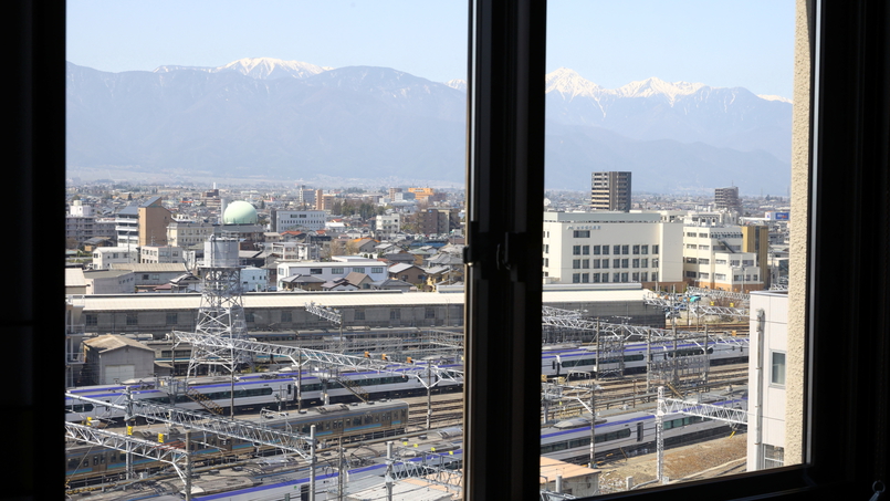 客室からの景色(高層階確約プラン客室一例）