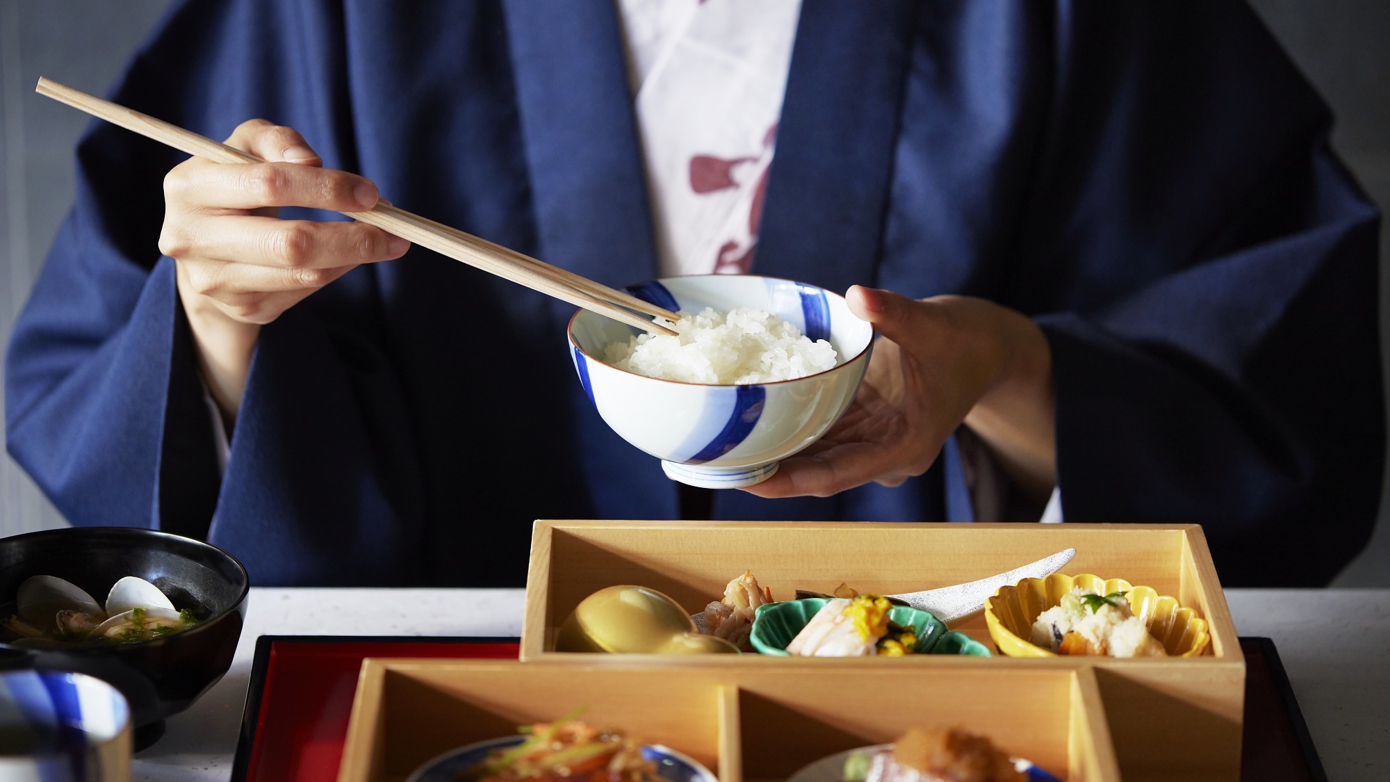 【料理長こだわり和朝食】バランスのとれた栄養豊富なメニューです※一例