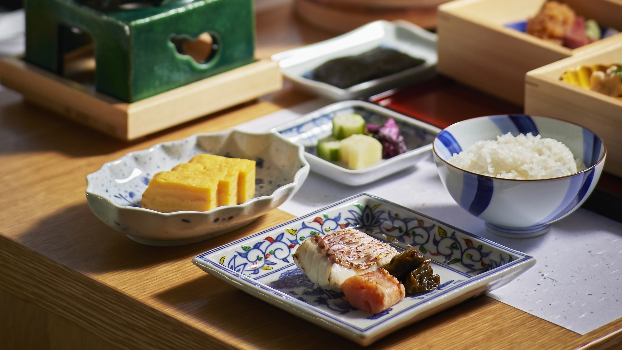 【料理長こだわり和朝食】バランスのとれた栄養豊富なメニューです※一例