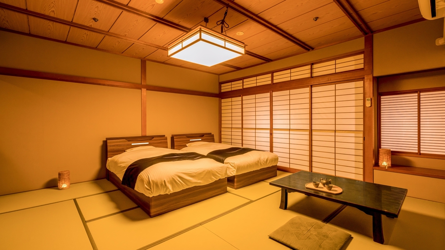 スタンダード和ベッドツイン※客室の一例