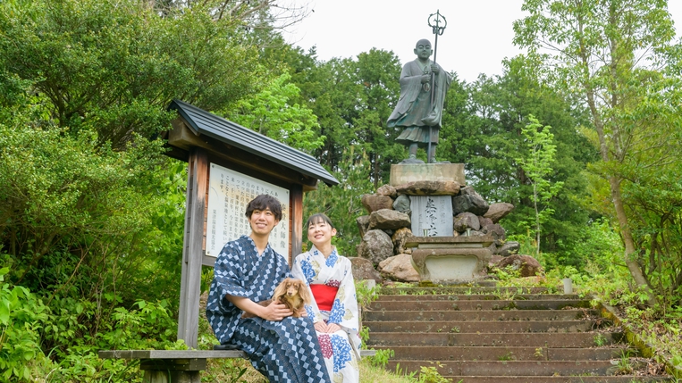 最澄大師立像