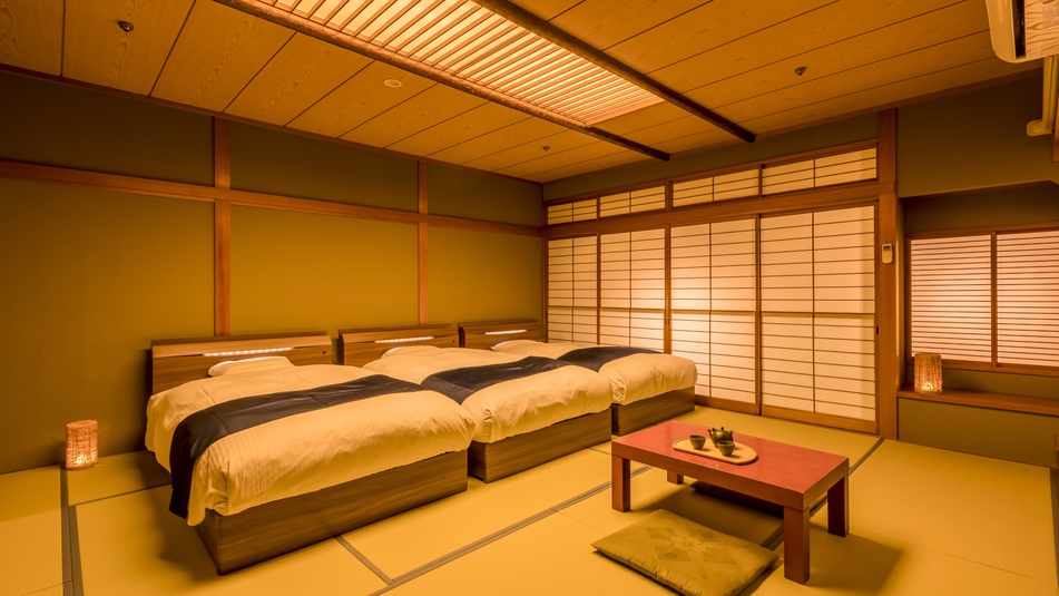 スタンダード和ベッドトリプル※客室の一例