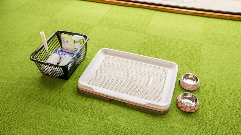 わんちゃん用アメニティ※イメージ