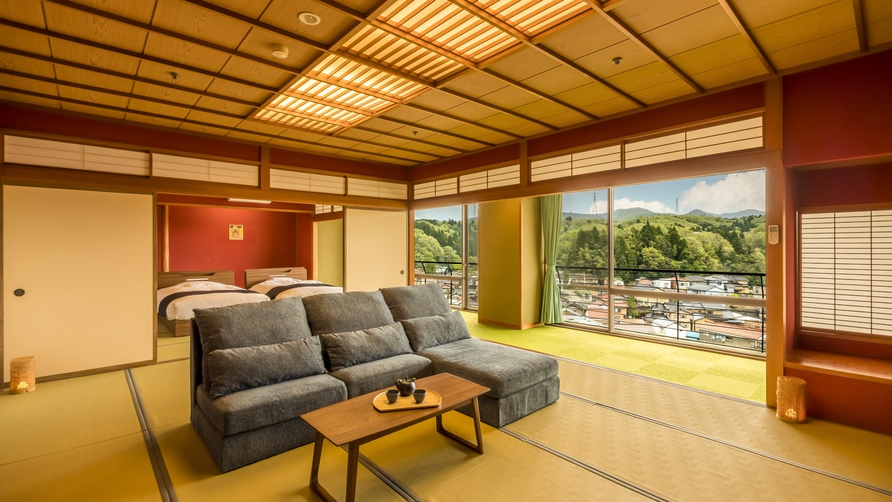 スーペリア和ベッドツイン2間