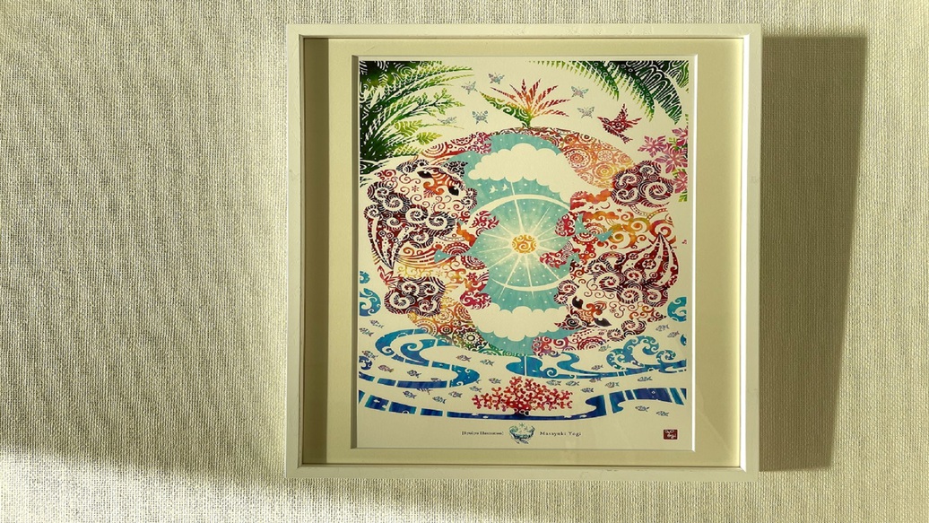 「琉球イラストレーション」与儀勝之氏のアート