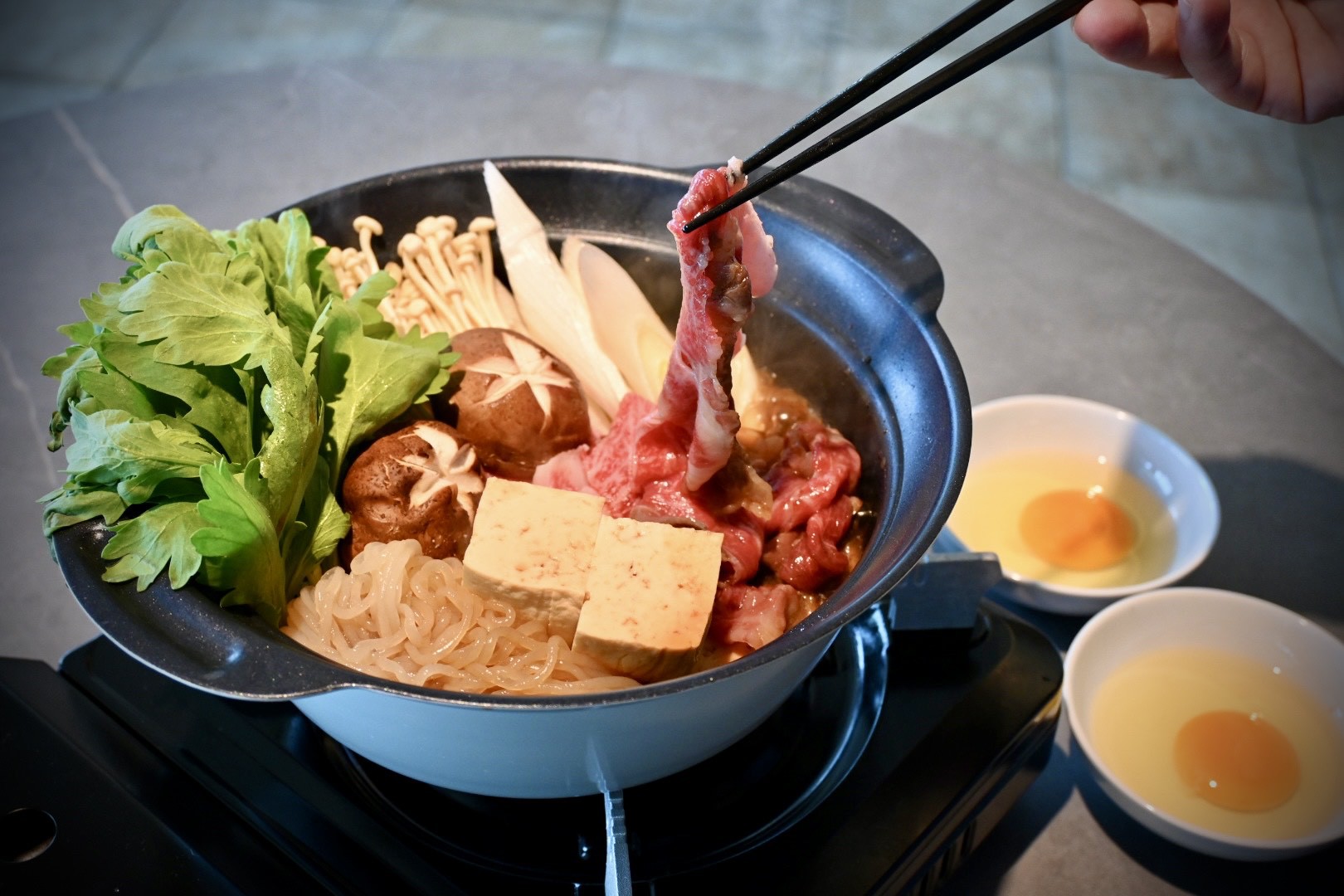 【冬季限定】宮古牛のすき焼きプラン