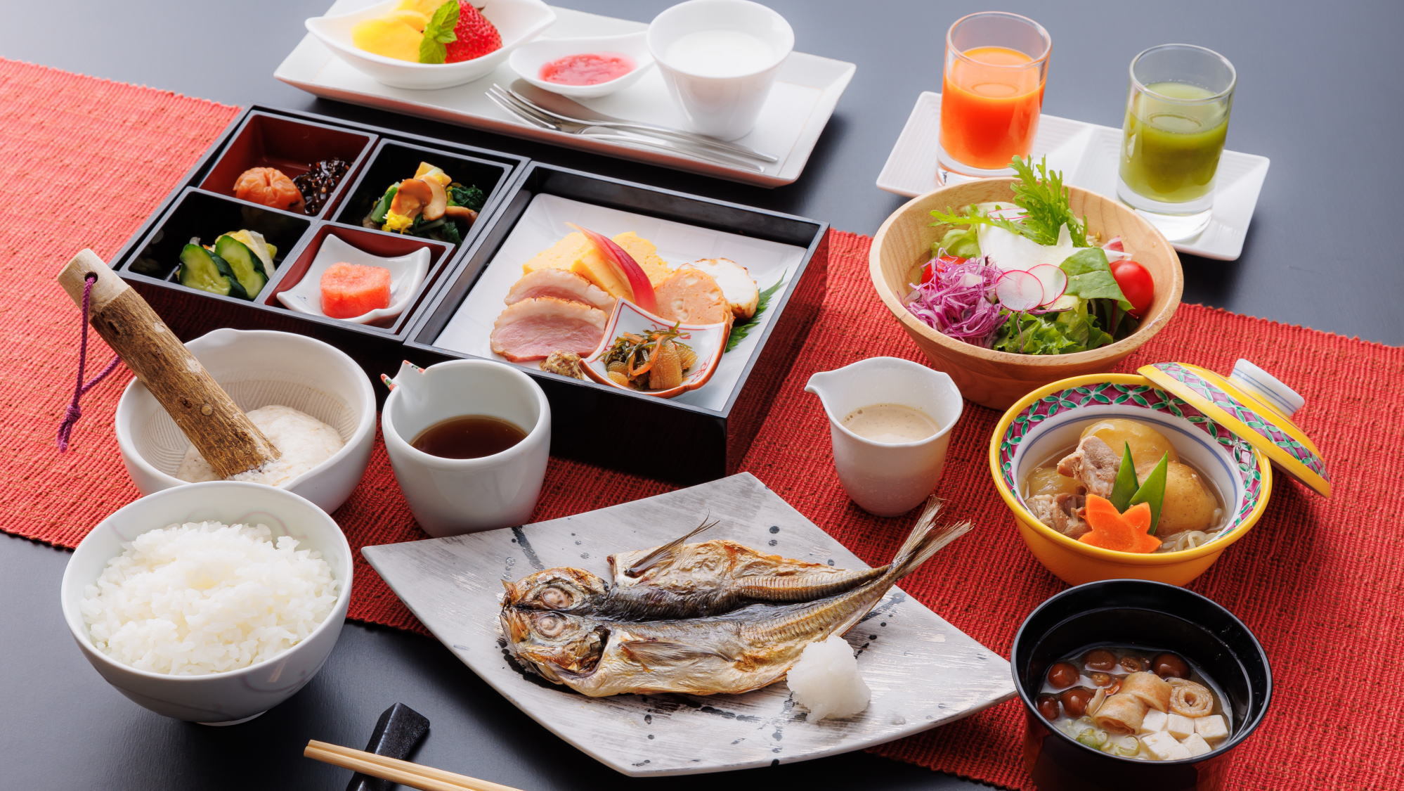 【朝食】和食の朝ごはん※イメージ