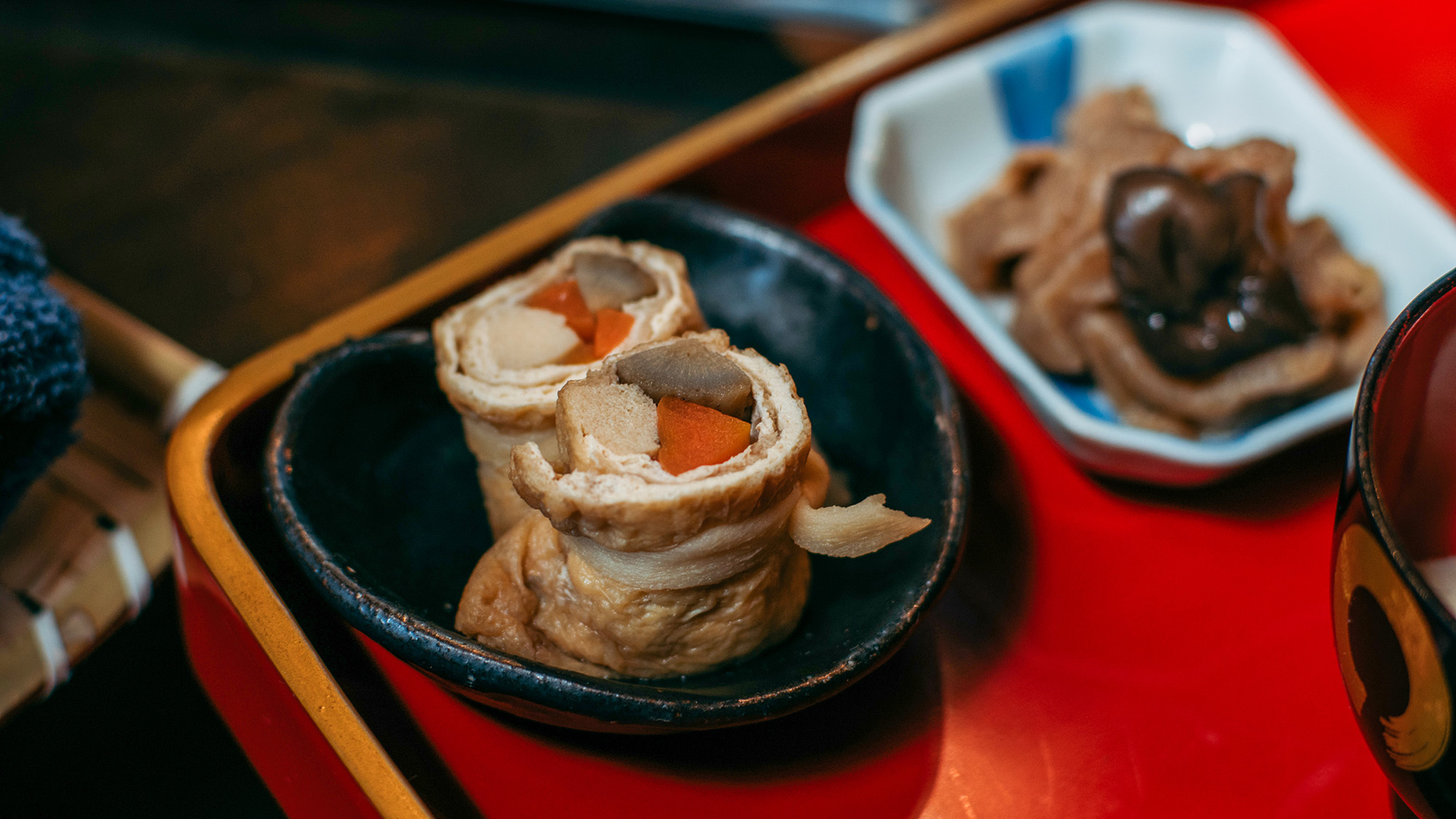 ・【お食事一例】味の染みたおいしい煮物です