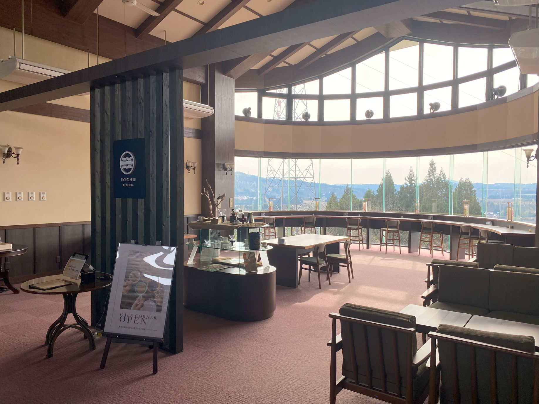 隣接えちご川口温泉内「東忠カフェ」※休館日あり