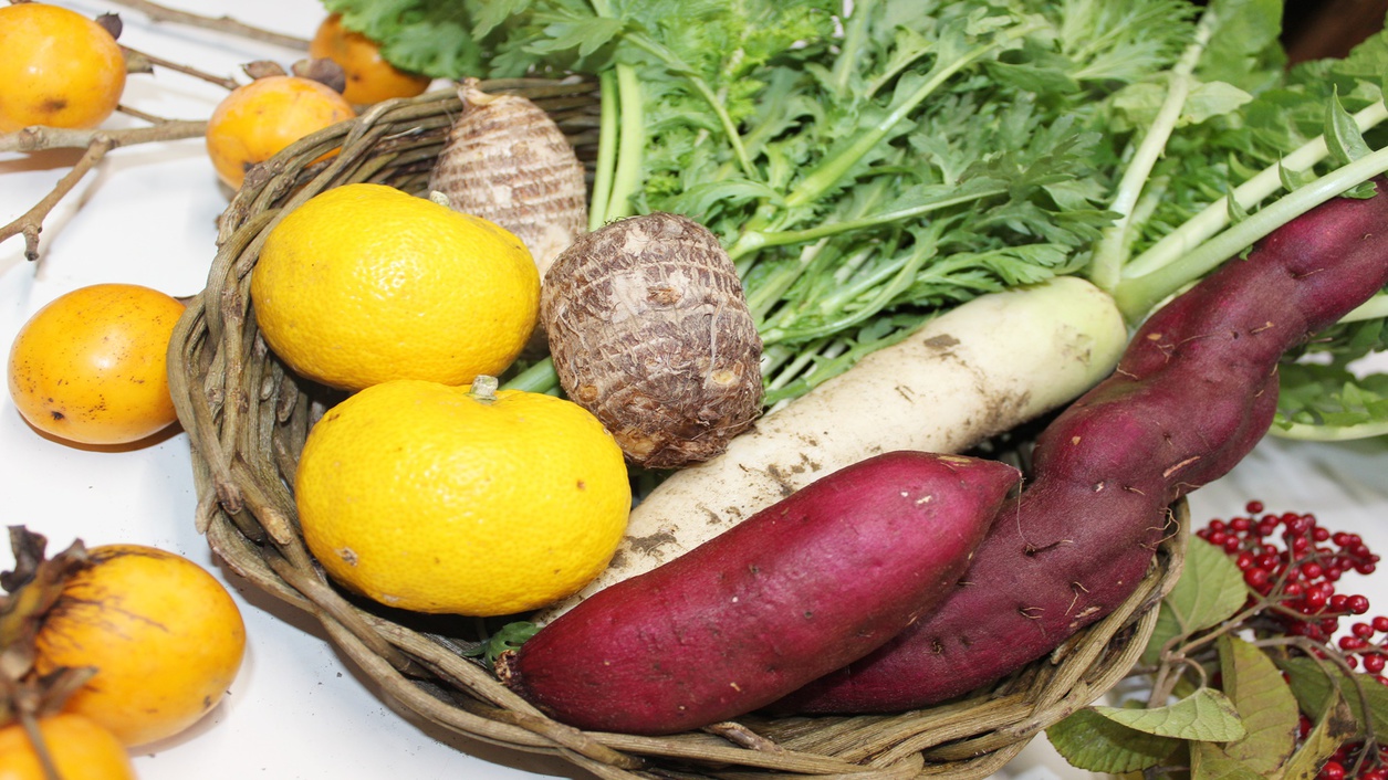 *地産地消の野菜