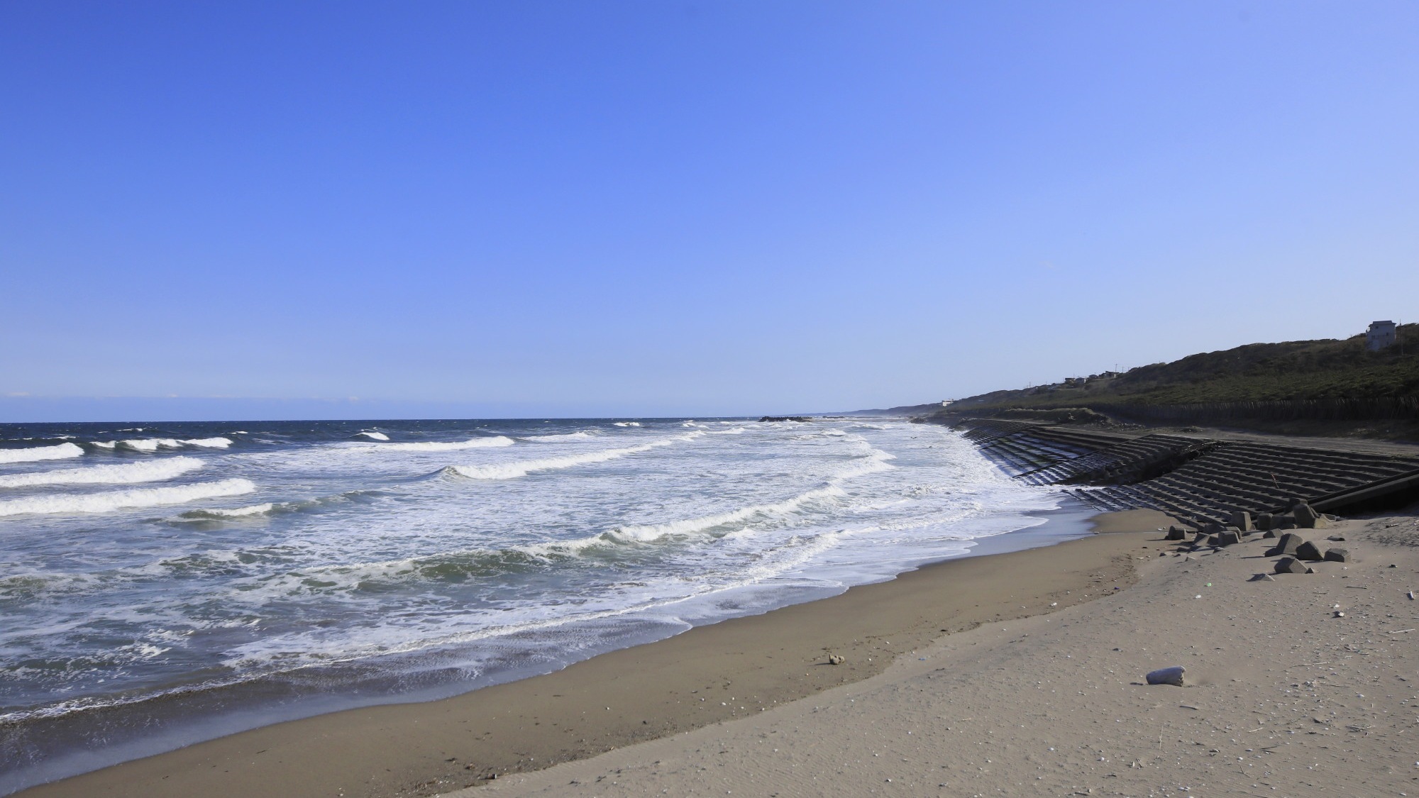 海まで徒歩1分！