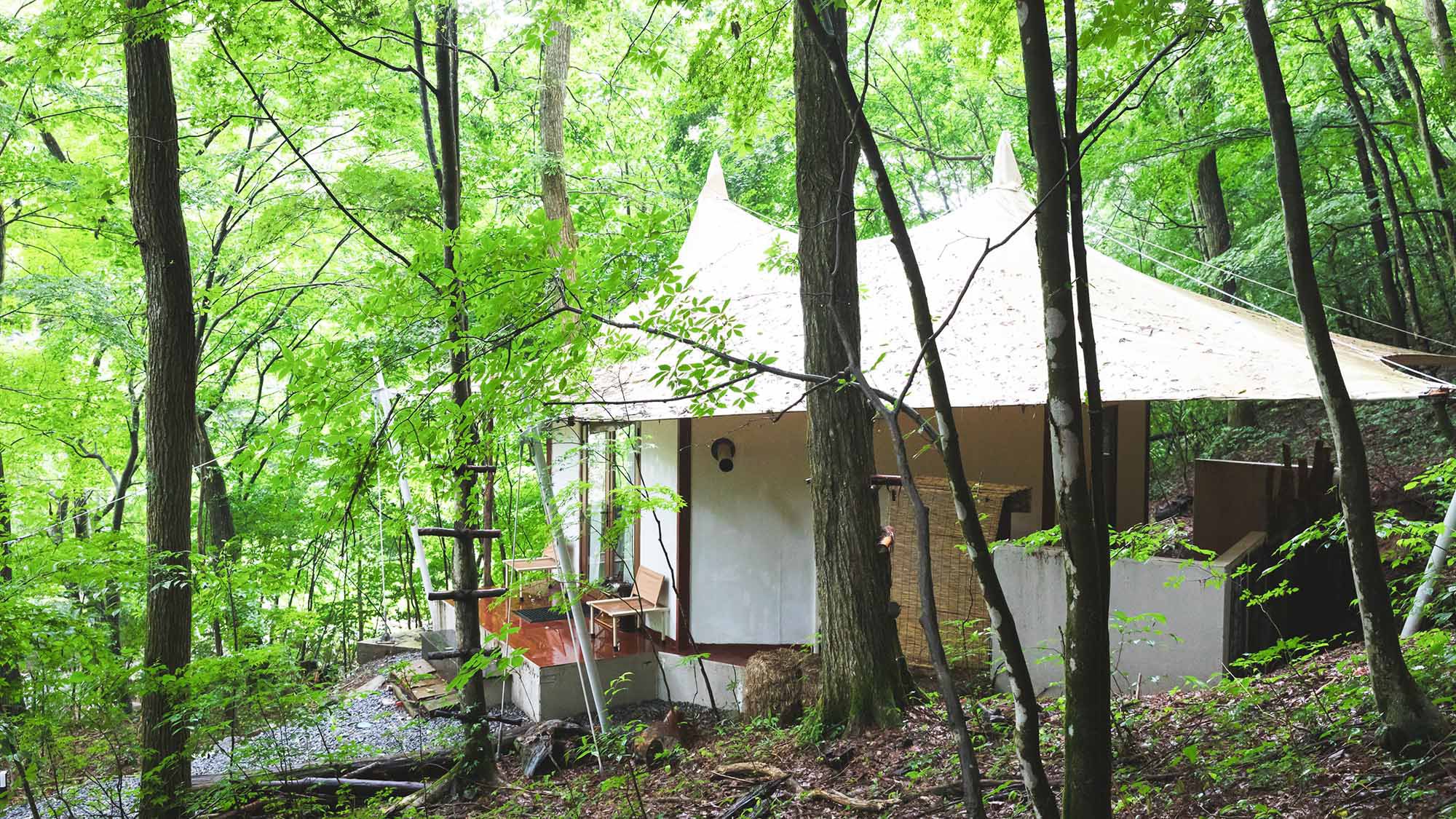 ・【グリーンナイト】山の中に佇むグランピングタイプのお部屋