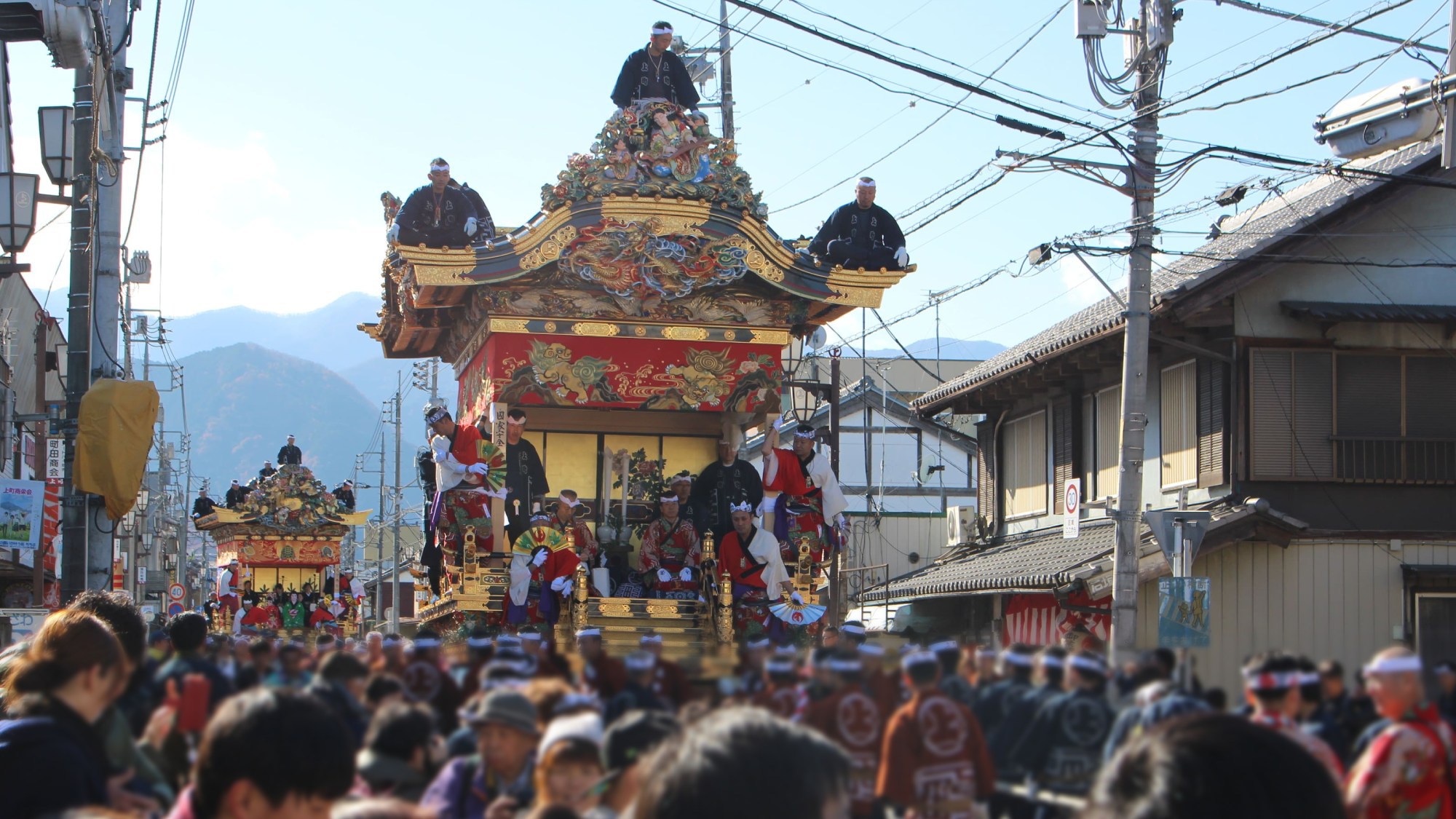 ・【秩父夜祭】12月開催。盛大なお祭りが行われます