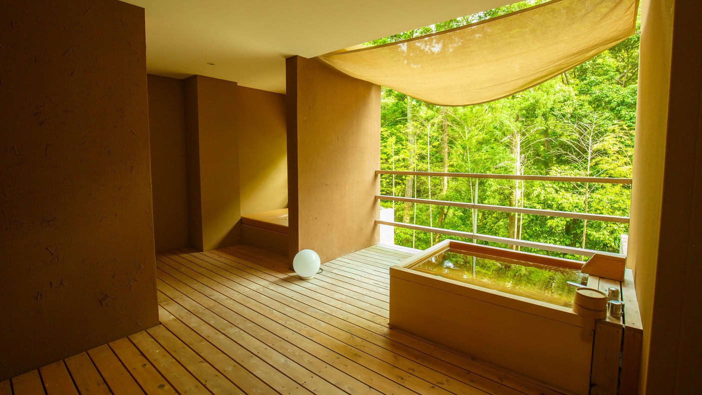 【光】青森檜葉の露天風呂付客室（94平米）201号室