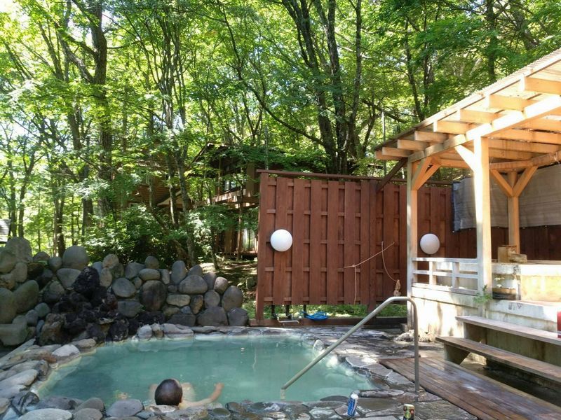 森の露天風呂・ヒノキ