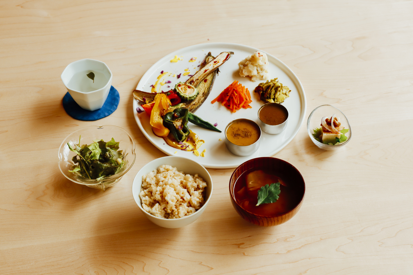 高嶺の森のコテージ夕食