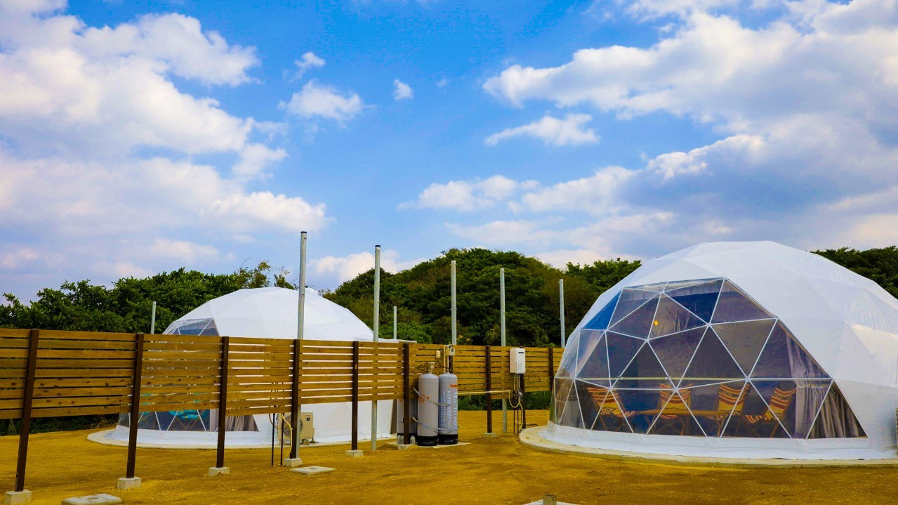 【外観】風・海・森に包まれるグランピング施設が沖縄・南城市にOPEN！