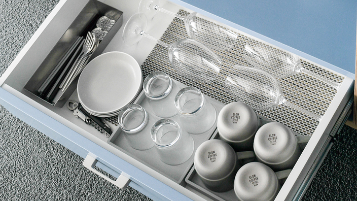 ワイングラスも完備！