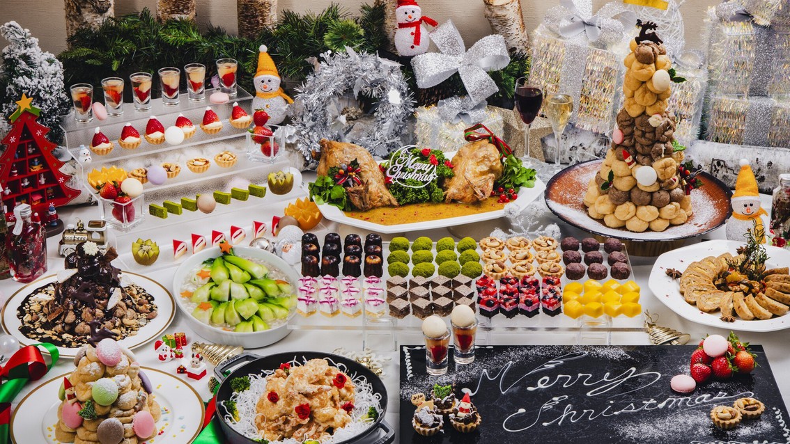 クリスマスビュッフェ一例